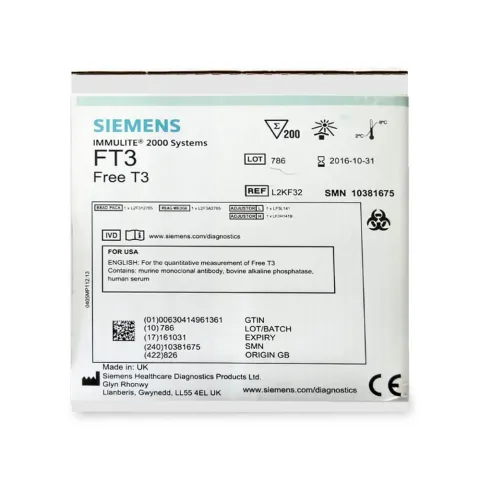 Immulite, Free T3, 200 tests