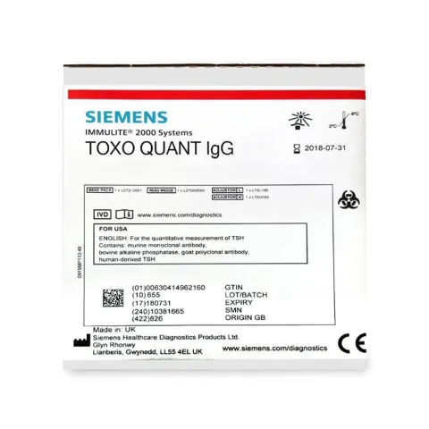 Immulite, Toxoplasma Quantitative IgG, 200 tests