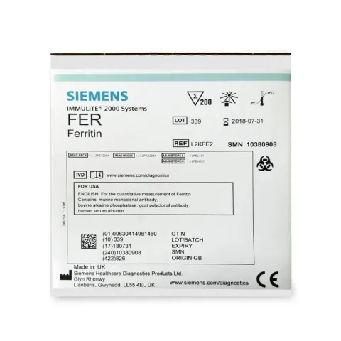 Immulite, Ferritin, 200 tests